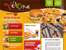 Tablet Screenshot of livraison-pizza-dijon.fr